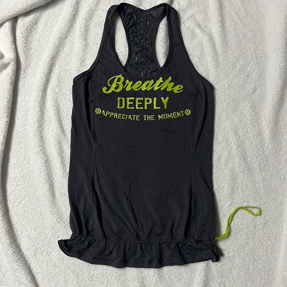 Lululemon Breath Deeply Racerback - Picture 1 of 6